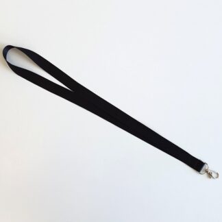 Lanyard 20 mm noir