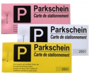 Parkscheine